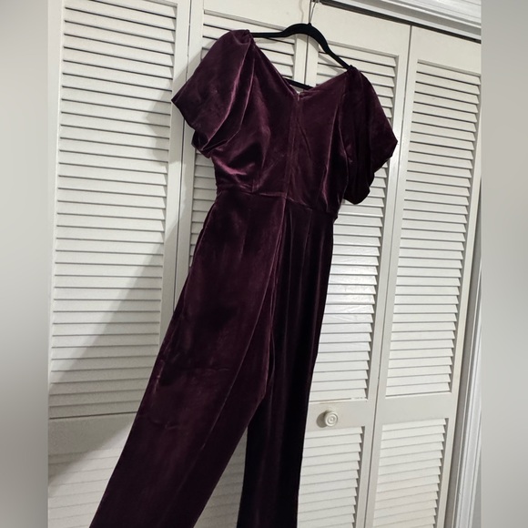 Ivy City Co Velvet Jumpsuit - Picture 4 of 9